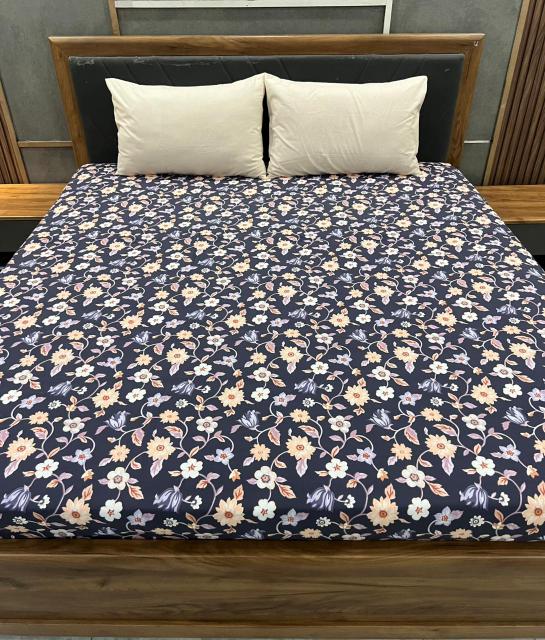 3 Pieces Export Quality cotton Bedsheet