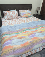 6 Pieces Export Quality Cotton Comforter set