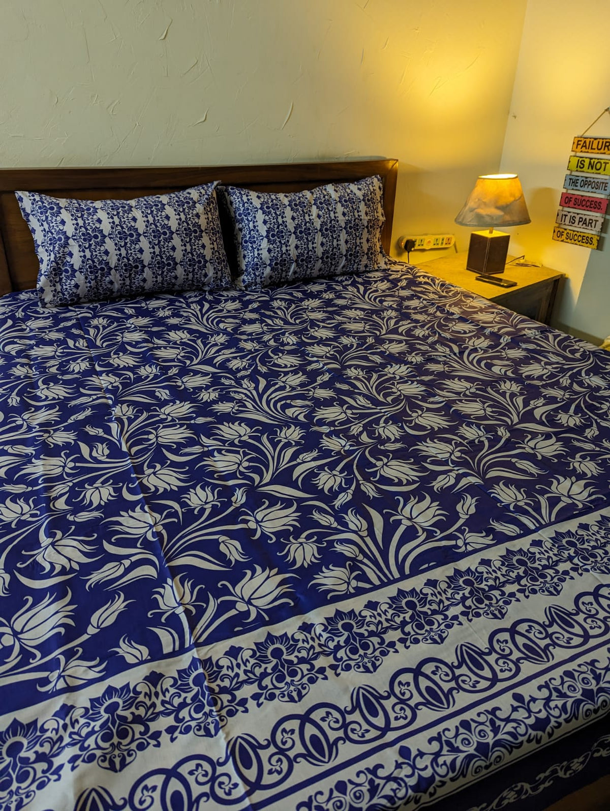 3 Pieces Mix cotton Bedsheet