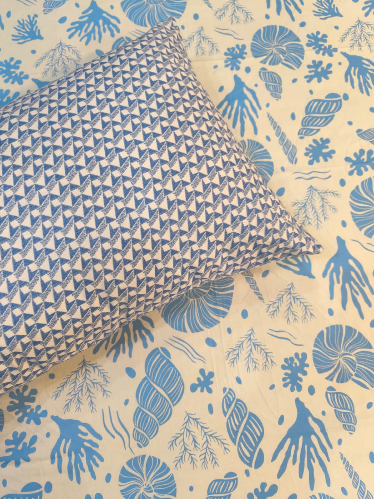 5 Pieces Pure Cotton Bedsheet