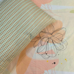 5 Pieces Pure Cotton Bedsheet