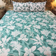 3 Pieces Pure cotton Bedsheet