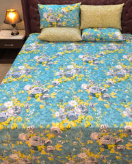 5 Pieces Pure Cotton Bedsheet