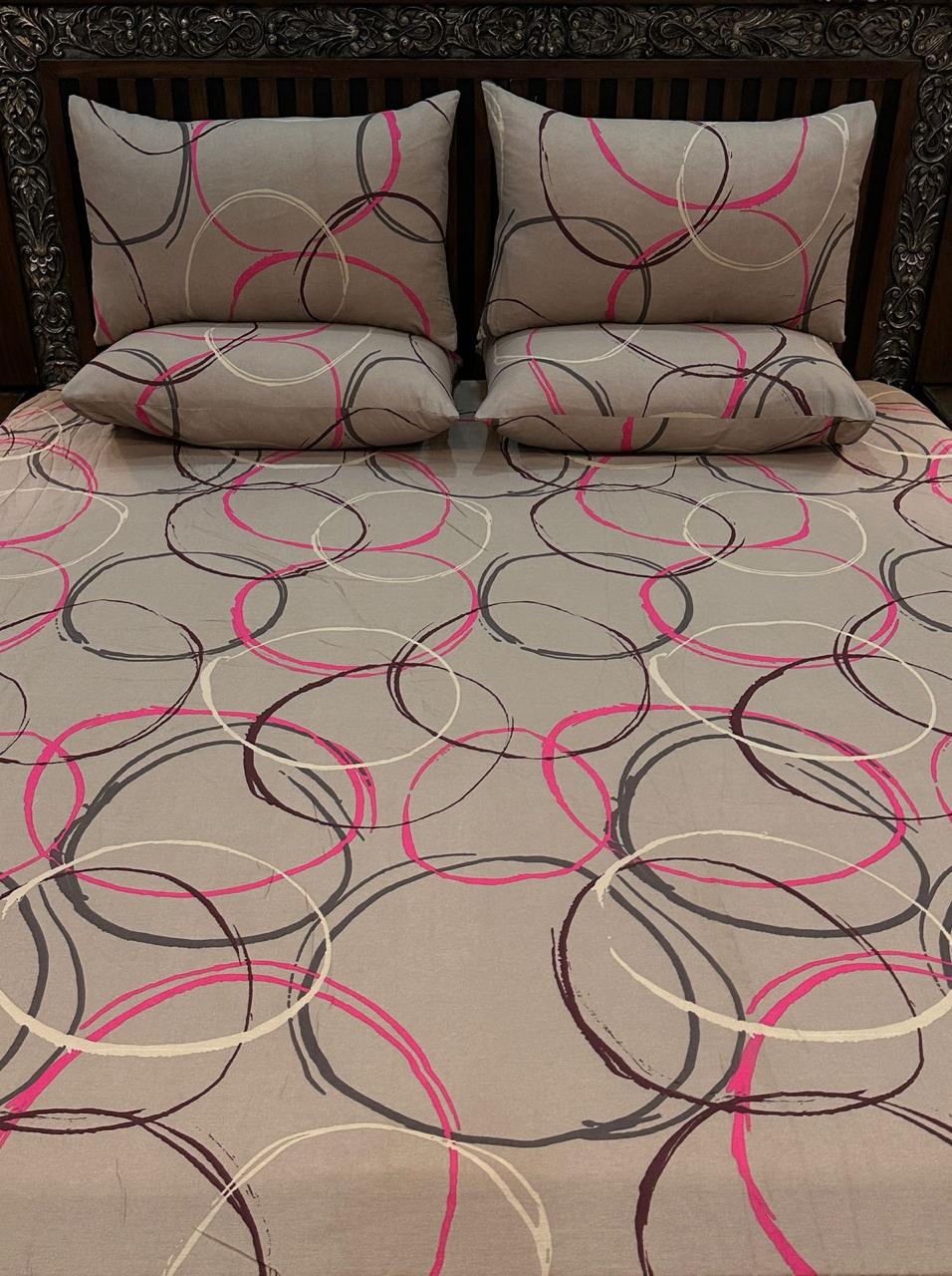 5 Pieces Export Quality Cotton Bedsheet