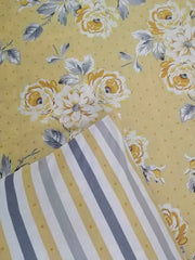 3 Pieces Pure cotton Bedsheet