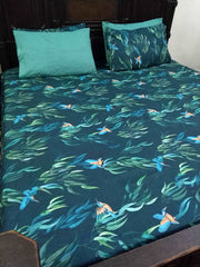 5 Pieces Pure Cotton Bedsheet