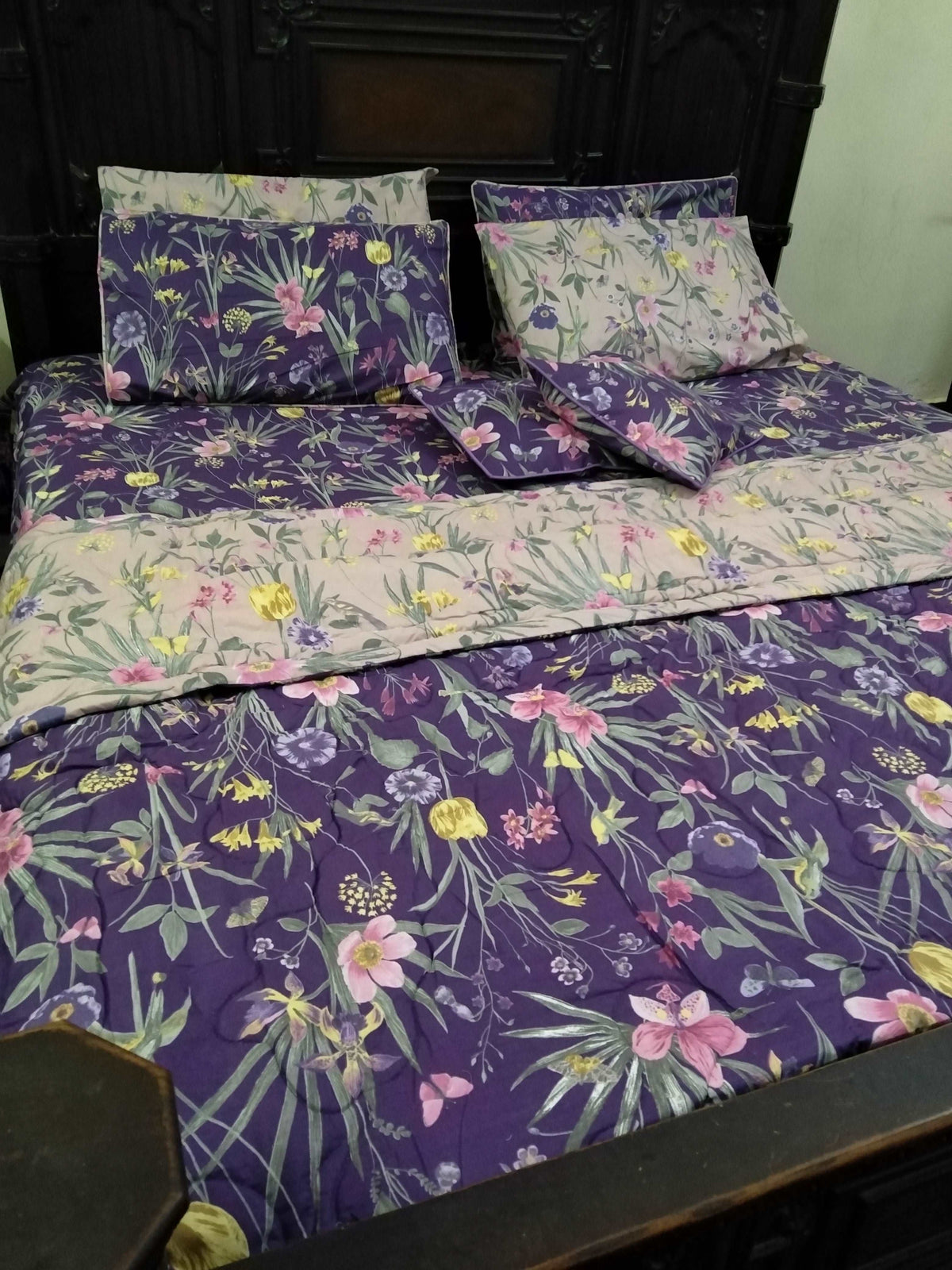 8 Pieces Pure Cotton Comforter set