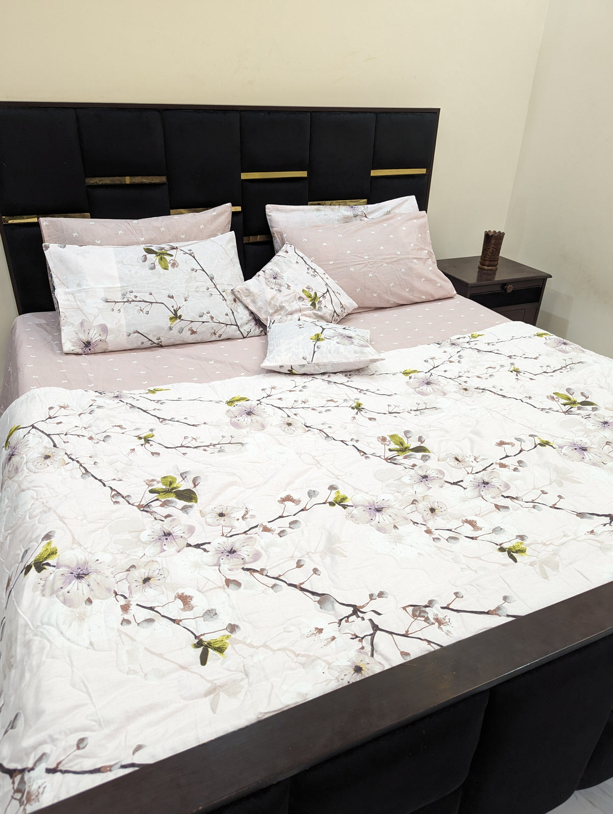 8 Pieces Pure Cotton Comforter set -