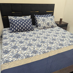 5 Pieces Pure Cotton Bedsheet