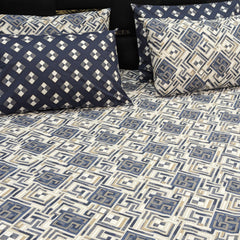 5 Pieces Pure Cotton Bedsheet