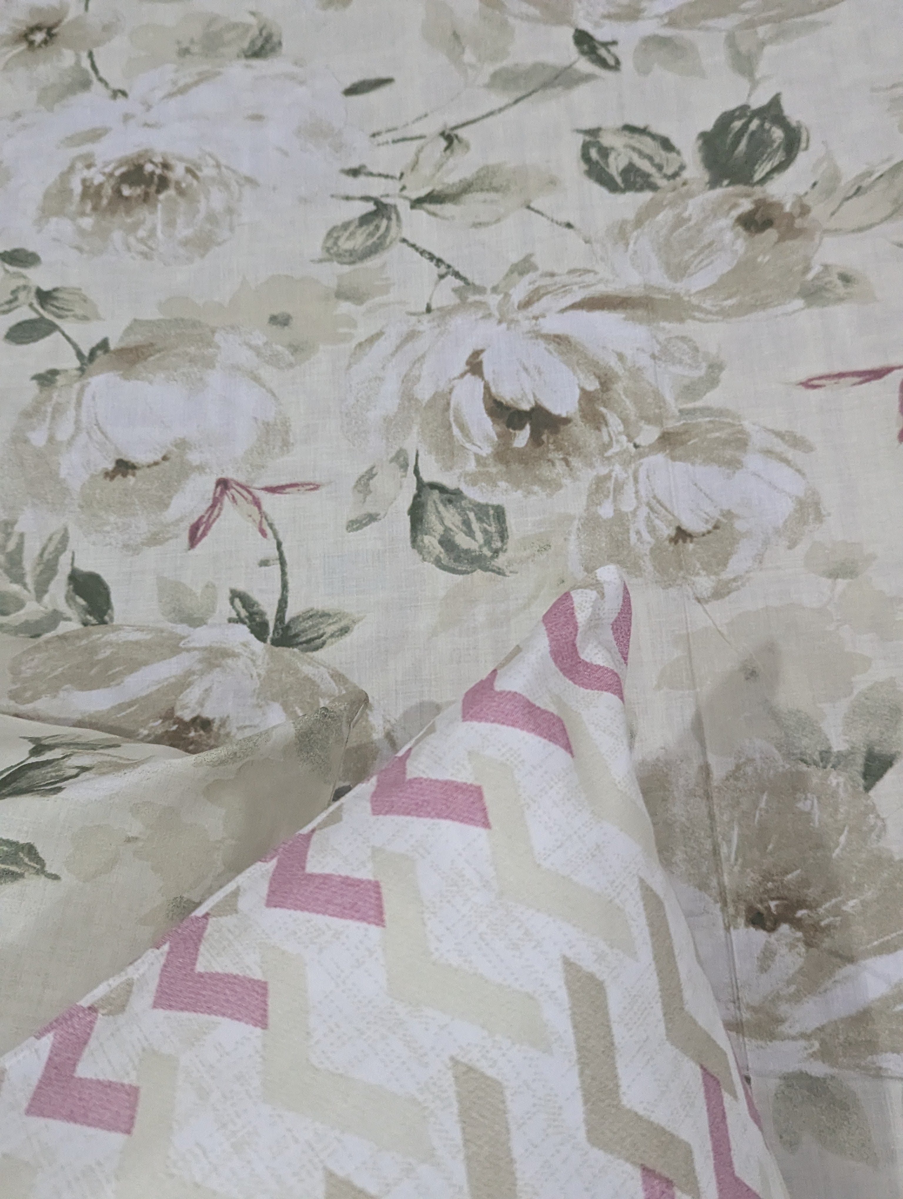 5 Pieces Pure Cotton Bedsheet