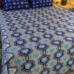 3 Pieces Pure cotton Bedsheet