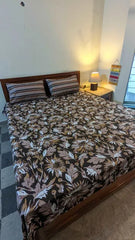 3 Pieces Pure cotton Bedsheet