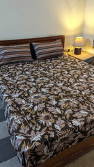 3 Pieces Pure cotton Bedsheet