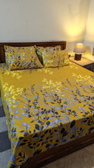 Crystal Cotton Bedsheet with 2 pillow covers