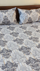 Crystal Cotton Bedsheet with 2 pillow covers