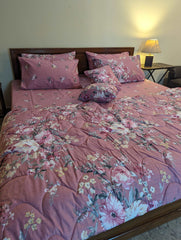 8 Pieces Pure Cotton Comforter set