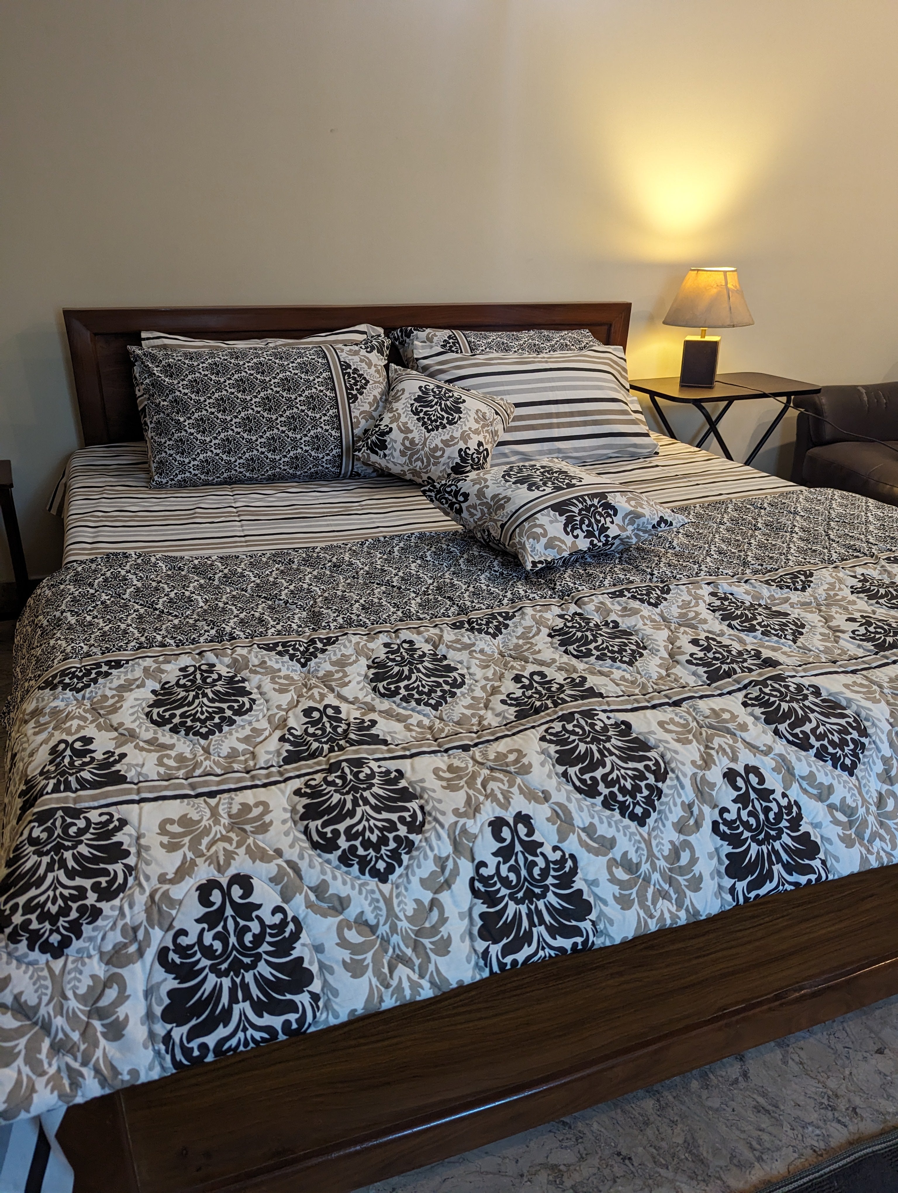 8 Pieces Pure Cotton Comforter set