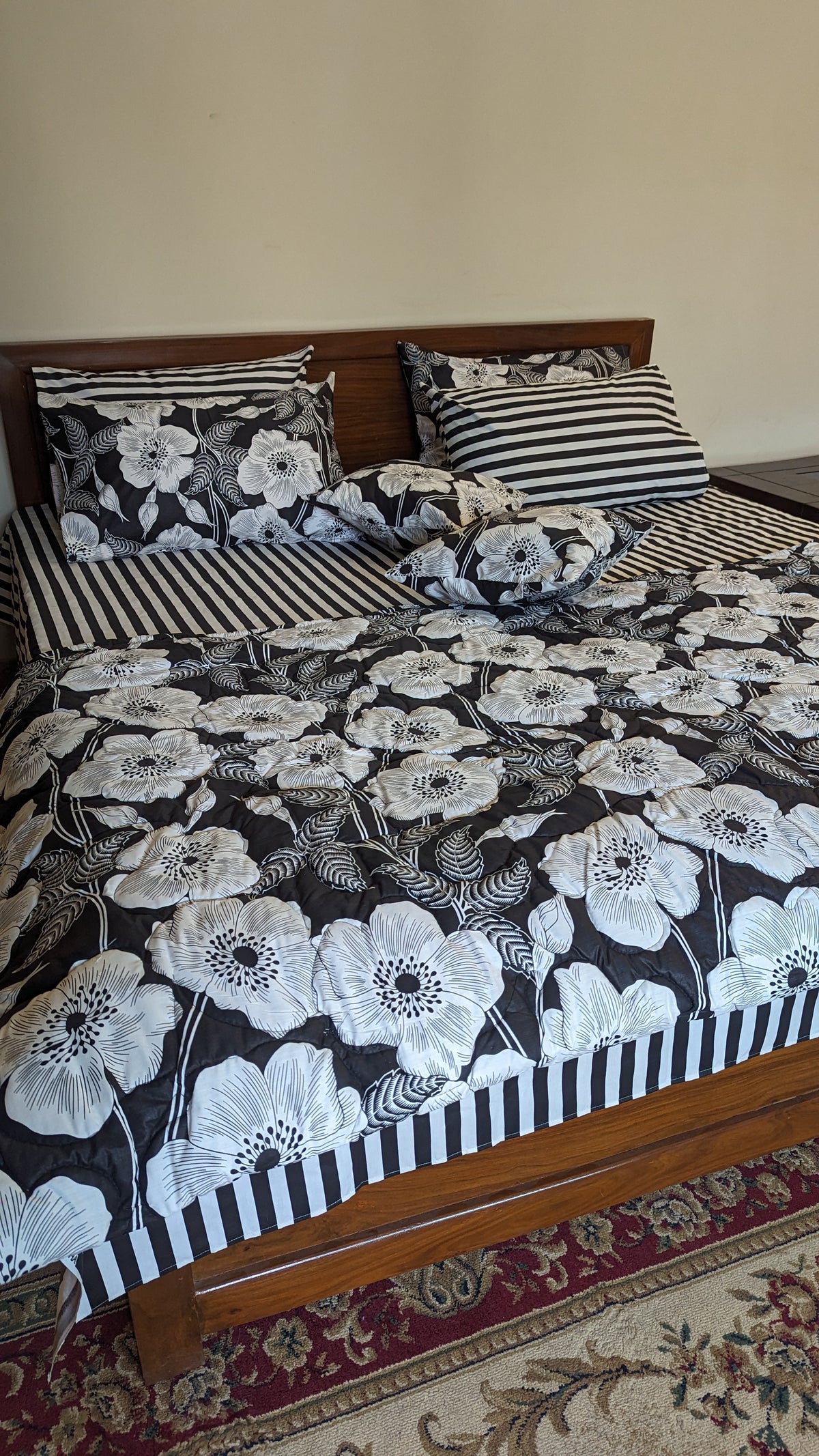 8 Pieces Pure Cotton Comforter set