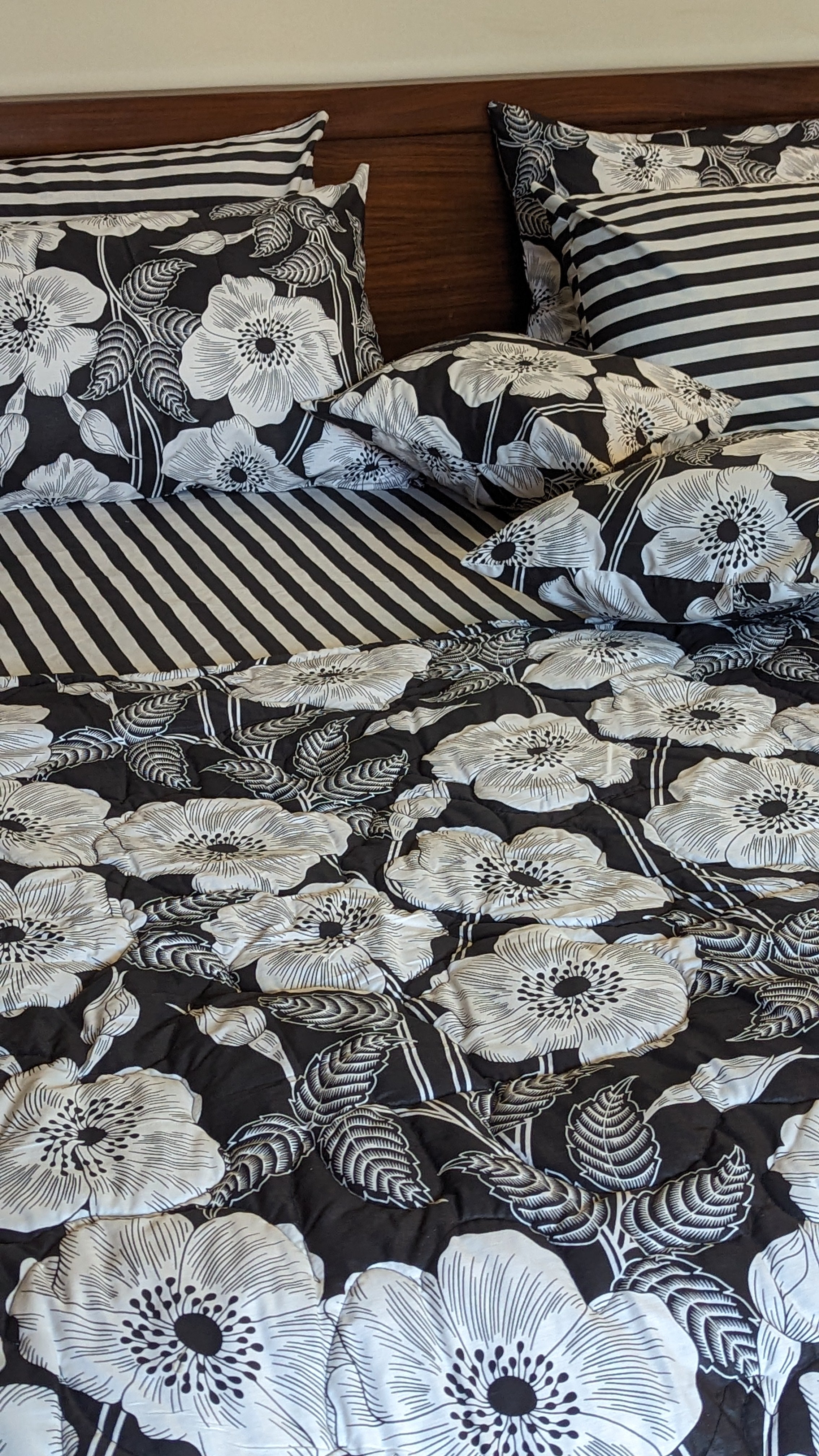 8 Pieces Pure Cotton Comforter set
