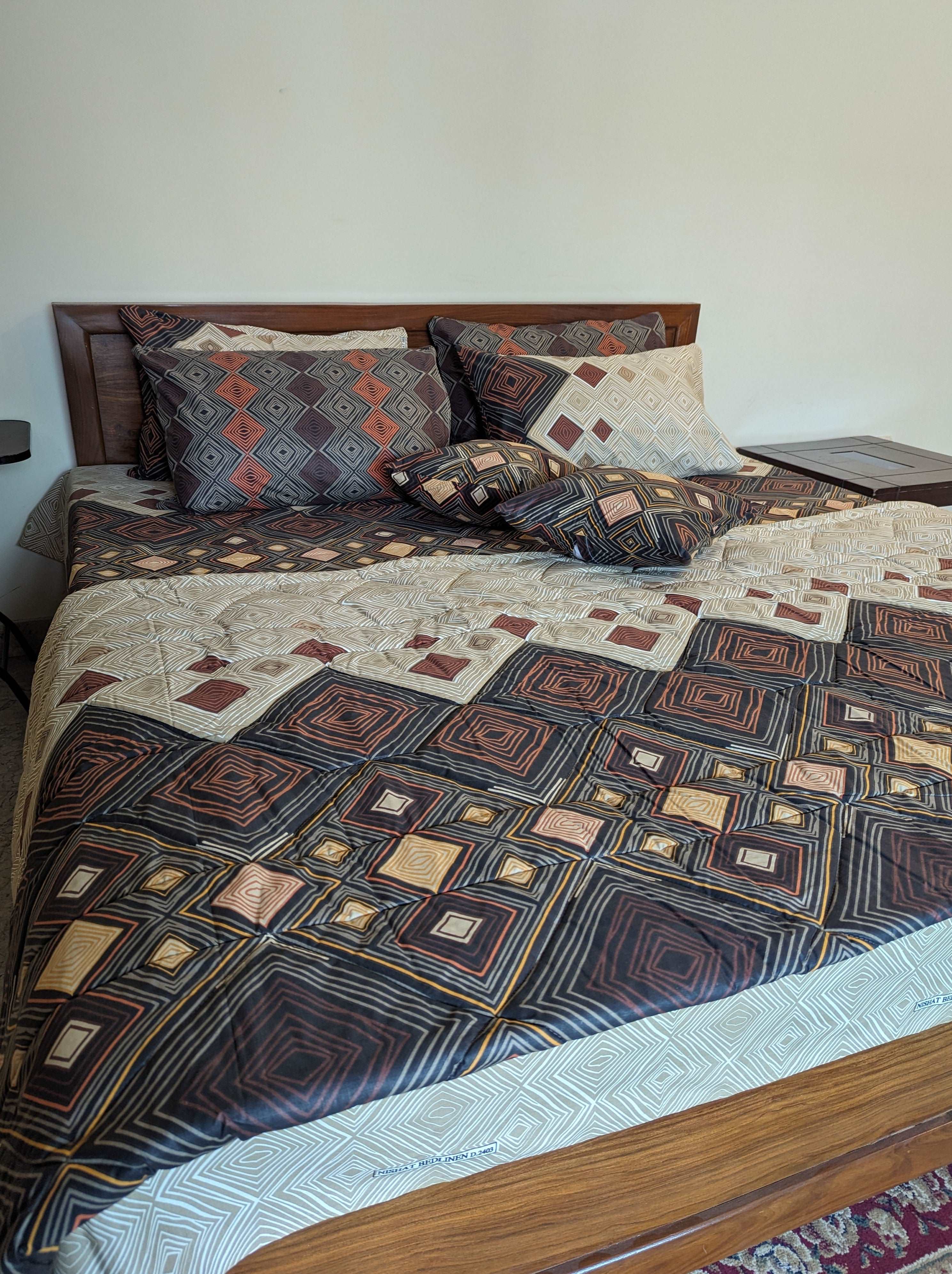 8 Pieces Pure Cotton Comforter set