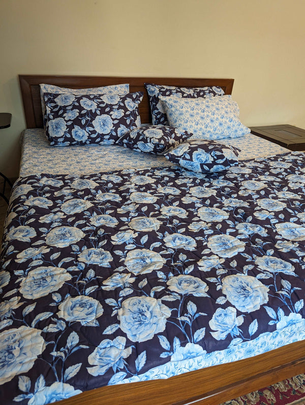 8 Pieces Pure Cotton Comforter set