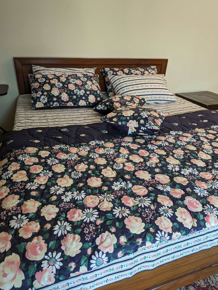 8 Pieces Pure Cotton Comforter set