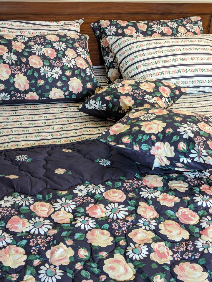 8 Pieces Pure Cotton Comforter set