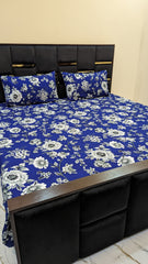 Crystal Cotton Bedsheet with 2 pillow covers