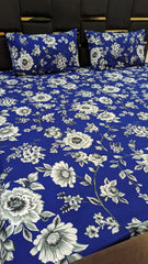 Crystal Cotton Bedsheet with 2 pillow covers