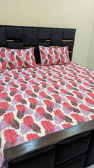 Crystal Cotton Bedsheet with 2 pillow covers
