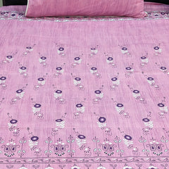 Crystal Cotton Bedsheet with 2 pillow covers
