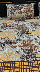 Crystal Cotton Bedsheet with 2 pillow covers