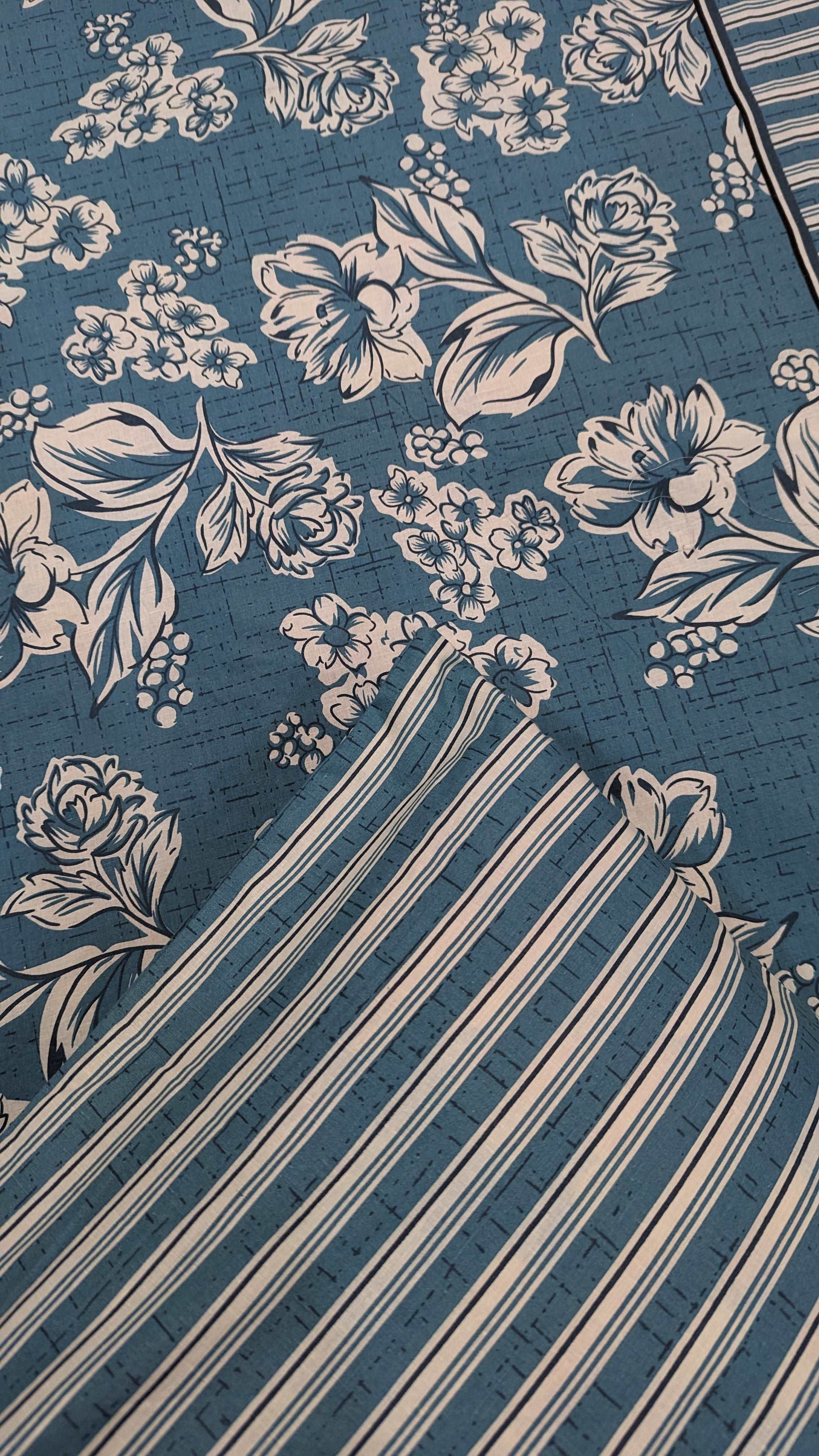 5 Pieces Pure Cotton Bedsheet