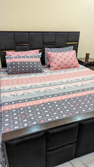 5 Pieces Pure Cotton Bedsheet