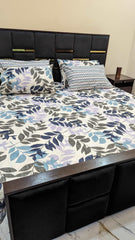 5 Pieces Pure Cotton Bedsheet
