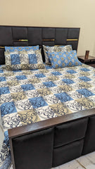 5 Pieces Pure Cotton Bedsheet
