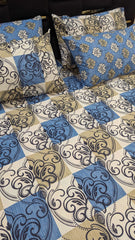 5 Pieces Pure Cotton Bedsheet
