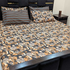 5 Pieces Pure Cotton Bedsheet