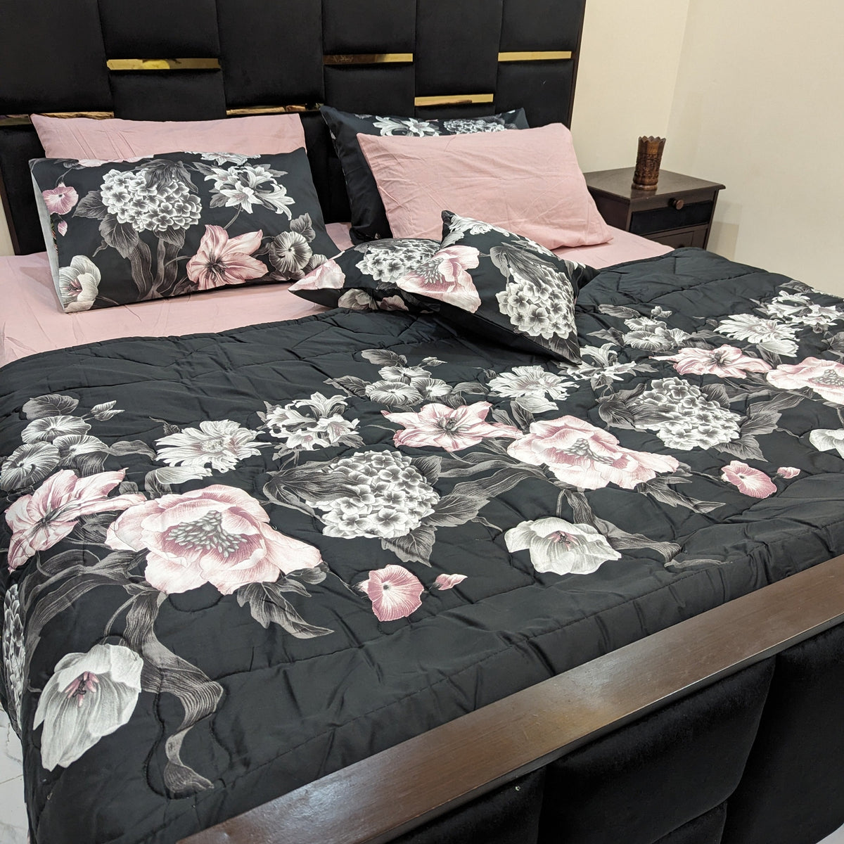 8 Pieces Pure Percale Cotton Comforter set