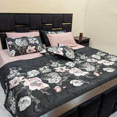 8 Pieces Pure Percale Cotton Comforter set