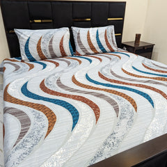Crystal Cotton Bedsheet with 2 pillow covers