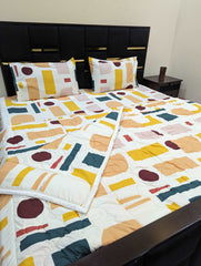 4 Pieces Pure Cotton Comforter set