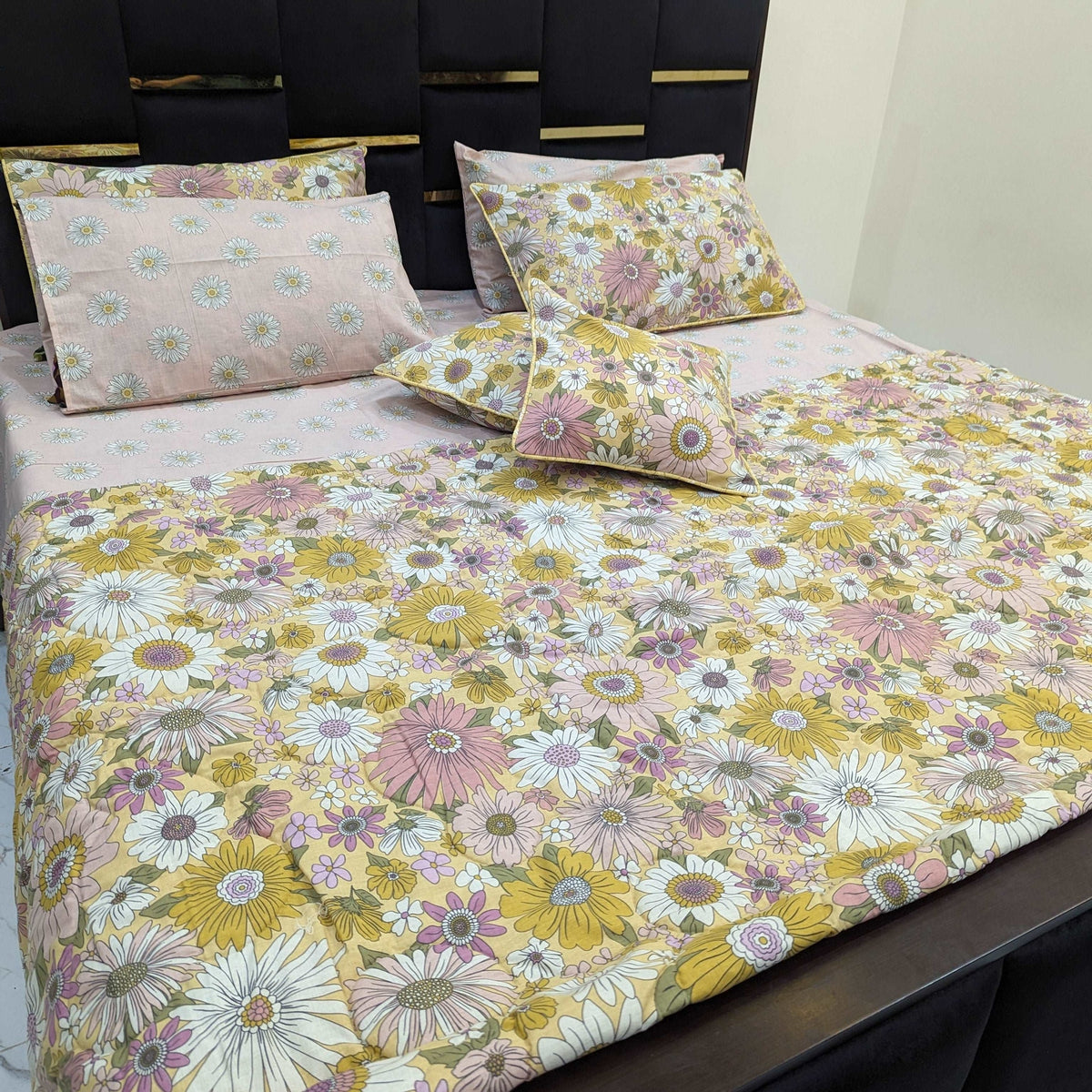 8 Pieces Pure Cotton Comforter set