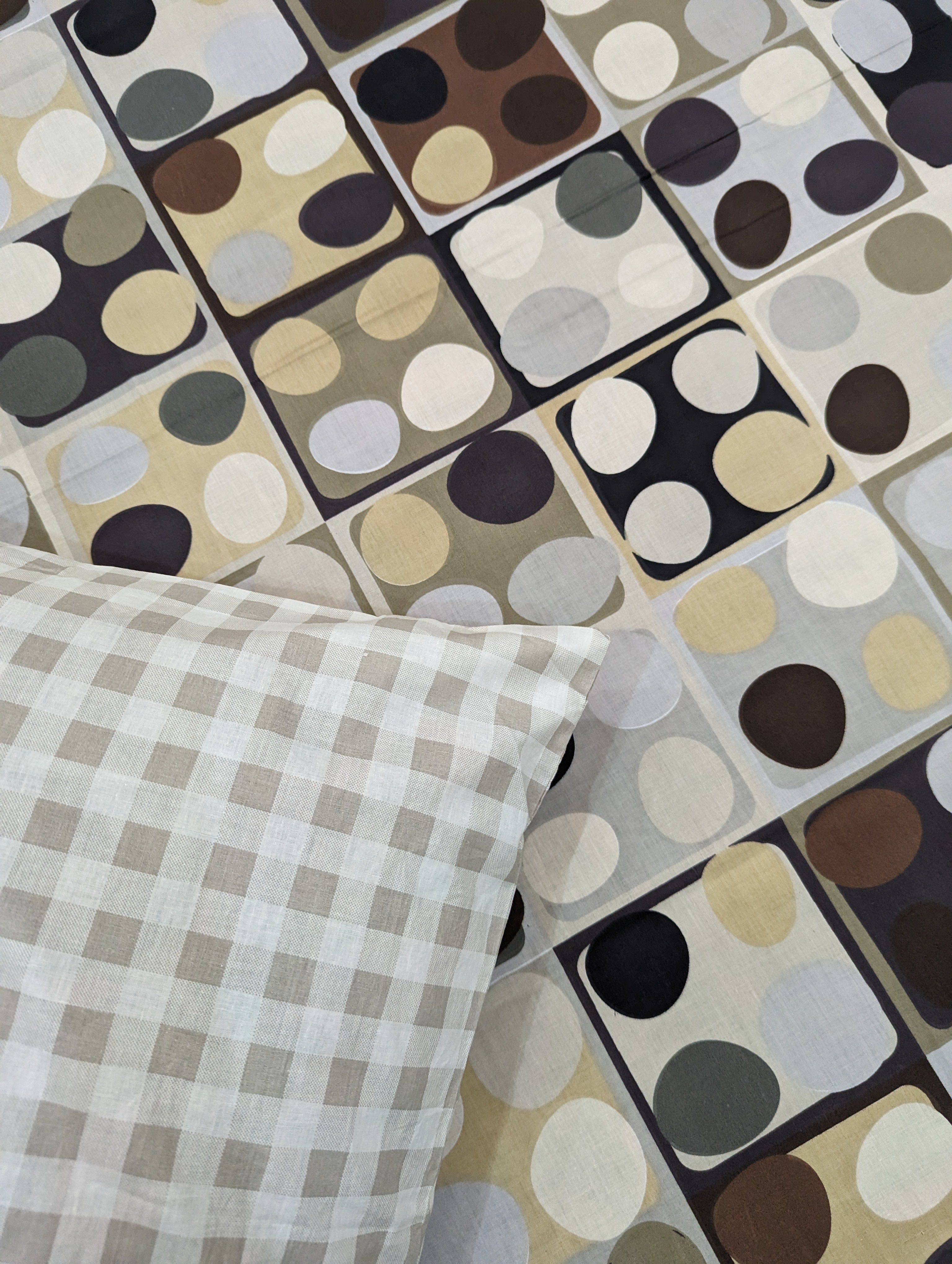 3 Pieces Pure cotton Bedsheet
