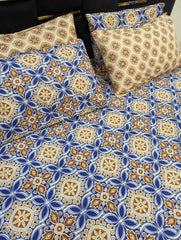5 Pieces Pure Cotton Bedsheet