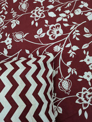 5 Pieces Pure Cotton Bedsheet