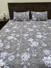 Crystal Cotton Bedsheet with 2 pillow covers