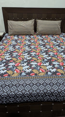 3 Pieces Pure cotton Bedsheet