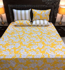 5 Pieces Pure Cotton Bedsheet